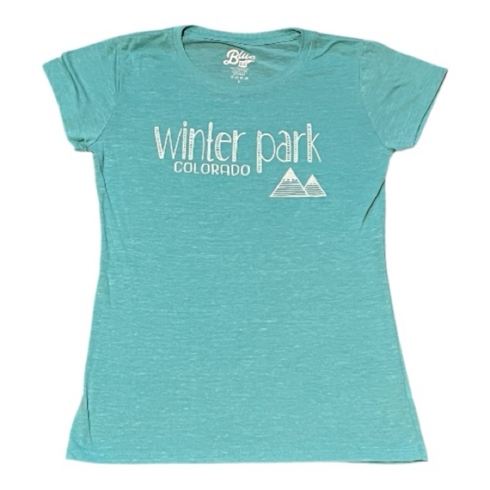 🏔️ Winter Park Teal Graphic Tee